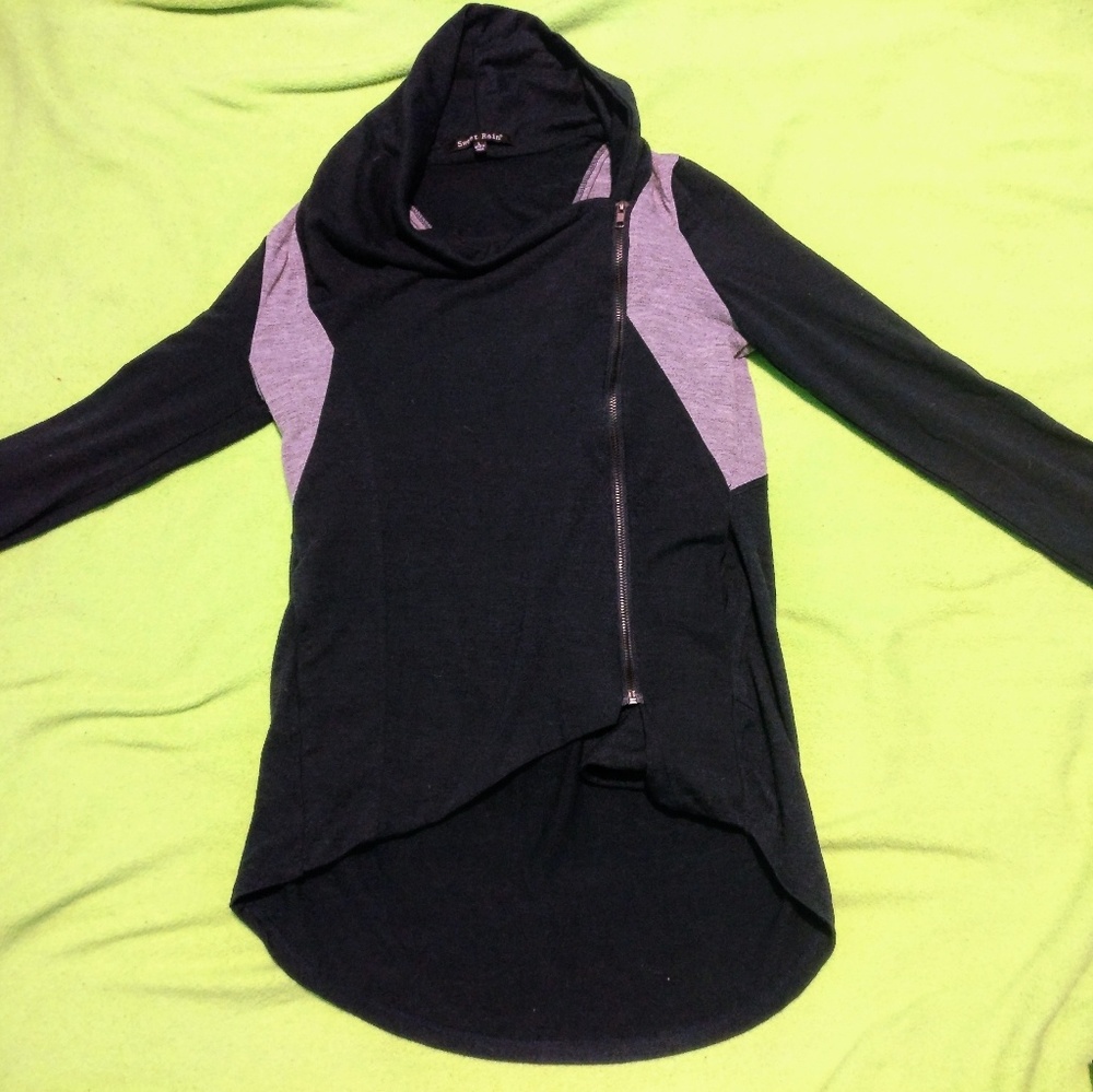 High/low with zipper top